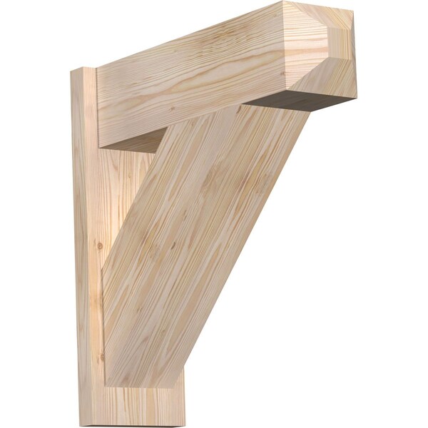 Ekena Millwork Traditional Smooth Craftsman Outlooker, Douglas Fir, 7 1/2"W x 24"D x 24"H OUT08X24X24TRA04SDF - main